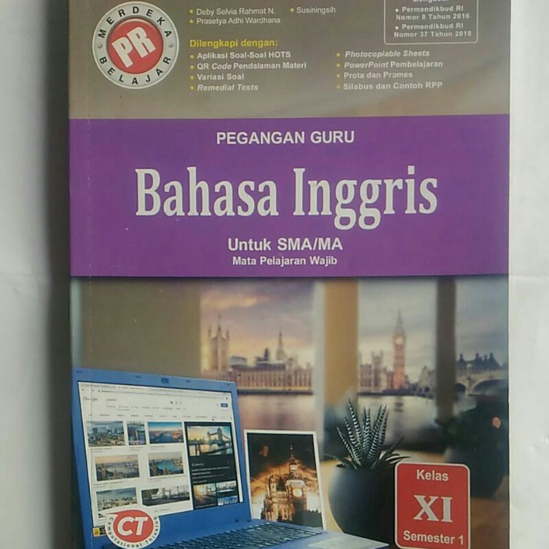 Buku PR Peg guru bhs inggris kls XI sem 1 2020