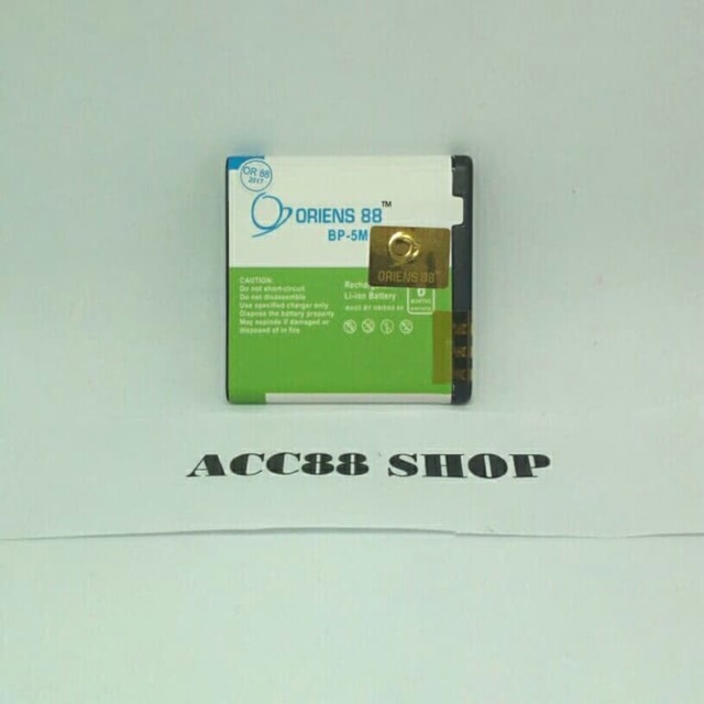 Baterai Batre Battery Double Power IC Nokia BP 5M OR88/Oriens88