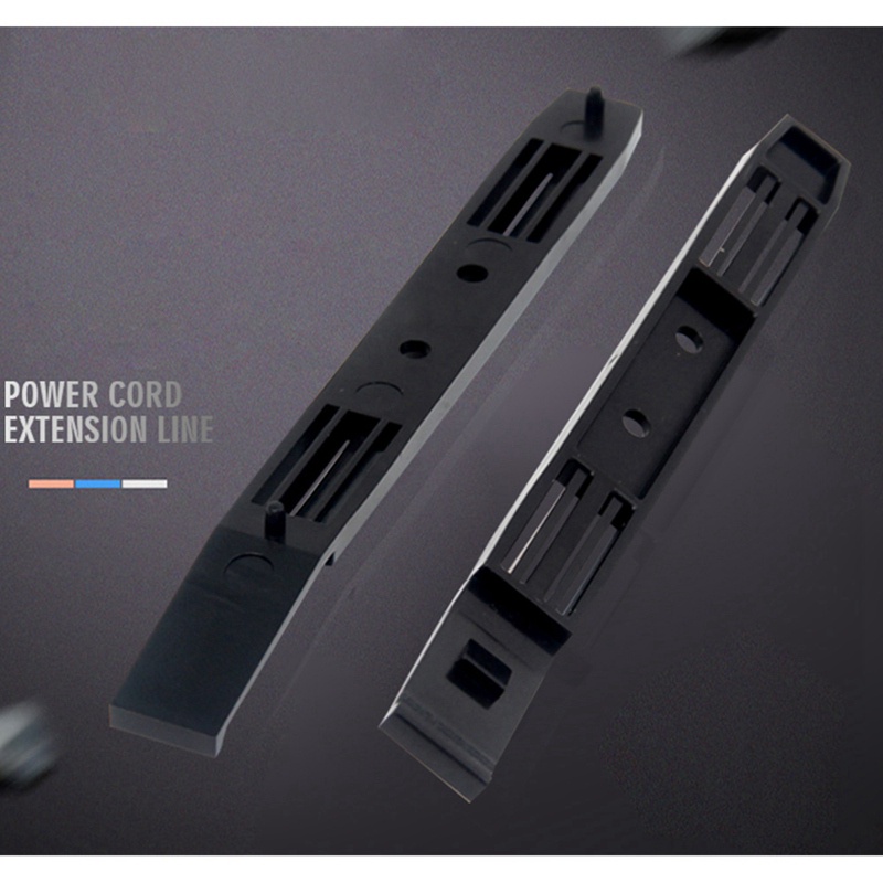2 Pair Hard Drive Rails Chassis Cage Accessories Drive Bay Slider Plastic Rails for 3.5 to 5.25 Hard Drive Tray Caddy