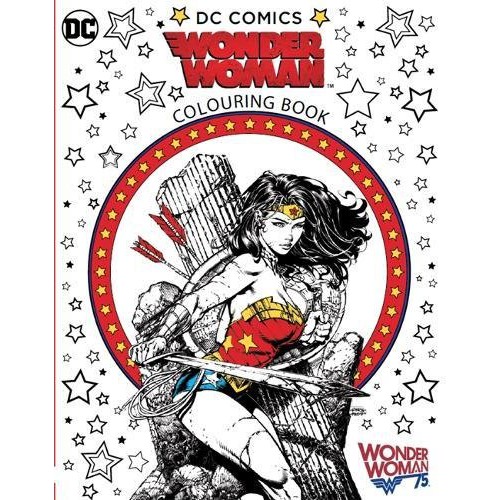 Wonder woman colouring book indonesia