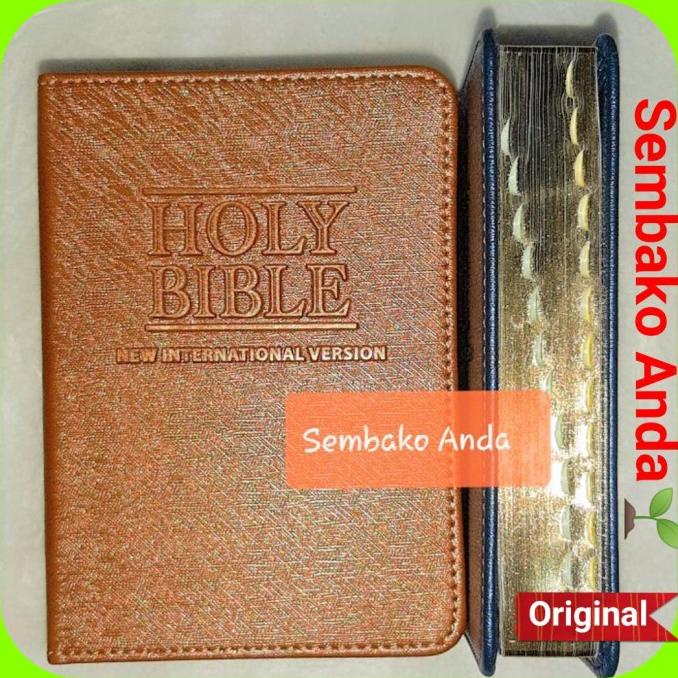 

Holy Bible NIV. New International Version. Indeks. Ukuran kecil. Star Seller Termurah