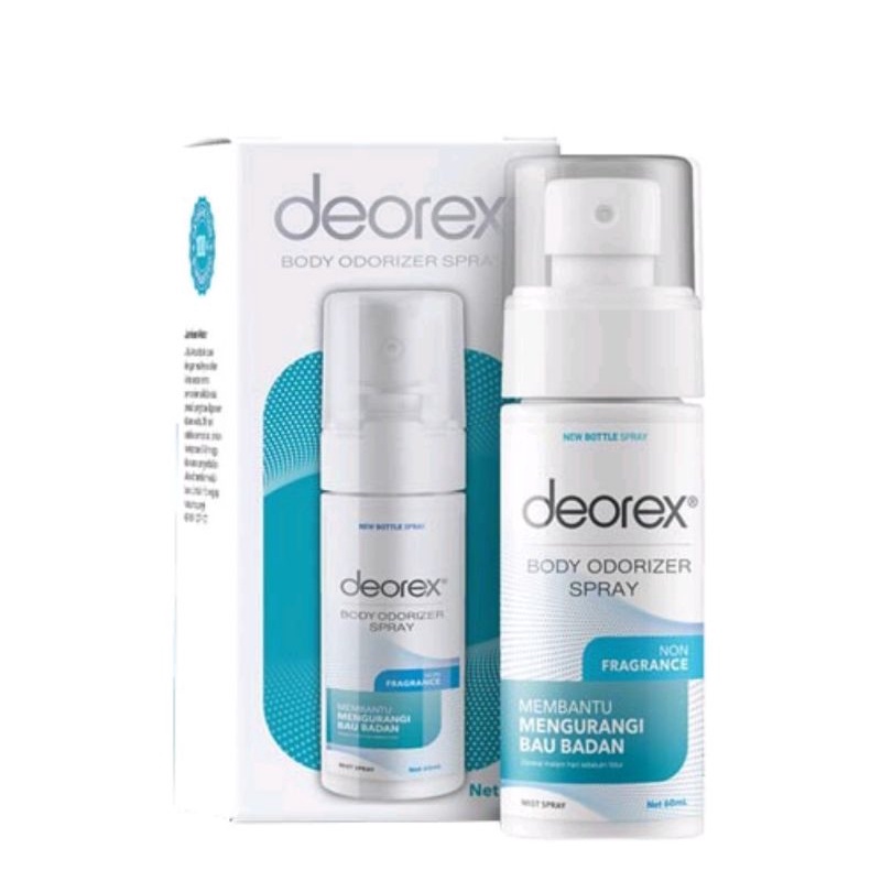 DEOREX SPRAY NEW Membantu Mengurangi Bau Badan 60ml