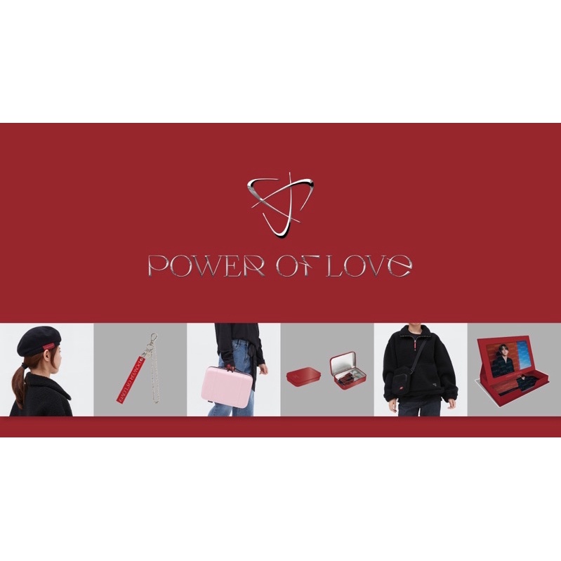 PO MERCH POWER OF LOVE SEVENTEEN