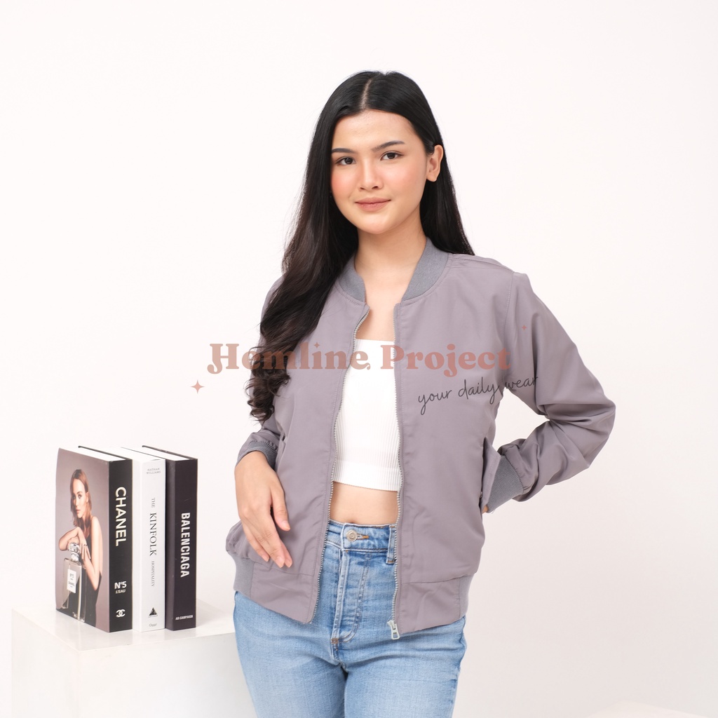 Gania Bomber Jaket Parasut Wanita by Hemline Project