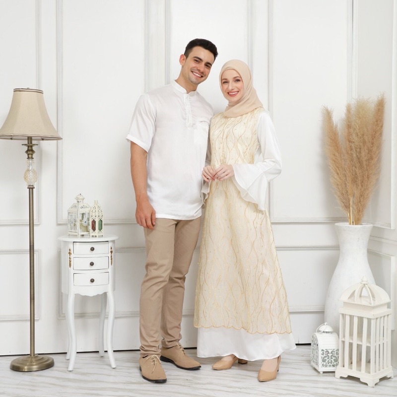 RAYA COUPLE DRESS GAMIS COUPLE MUSLIM LEBARAN COUPle GAMIS LEBARAN DRESS LEBARAN DRESS BRIDESMAID SI