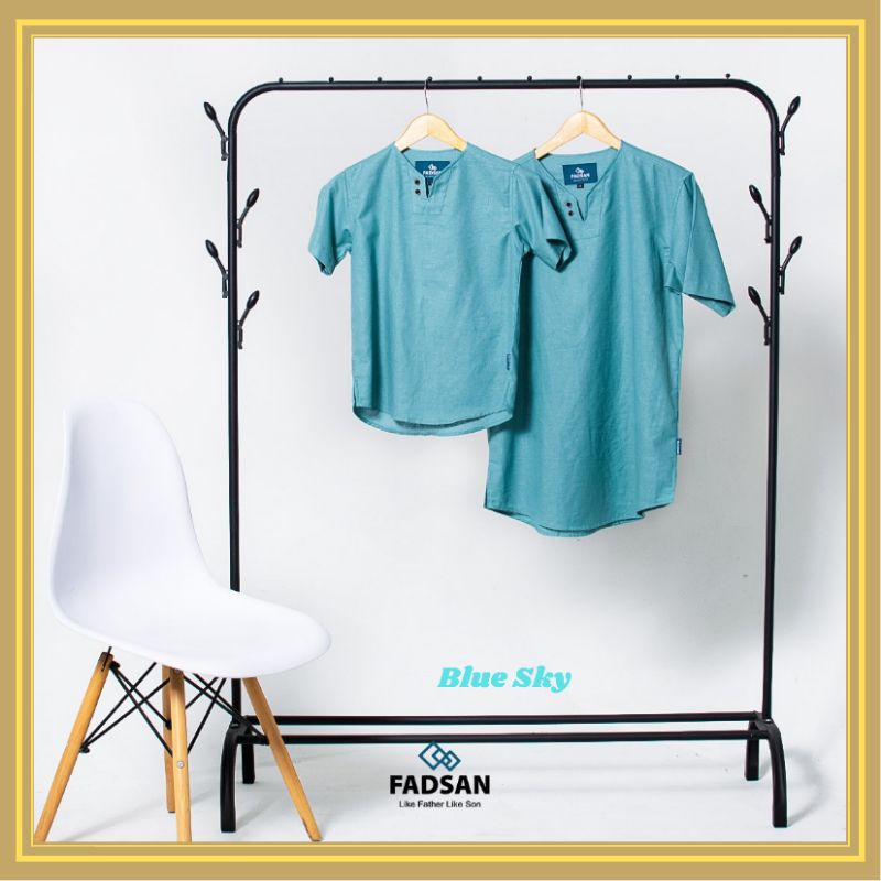 baju koko Mono Series originally fadsan  model terbaru ayah dan anak