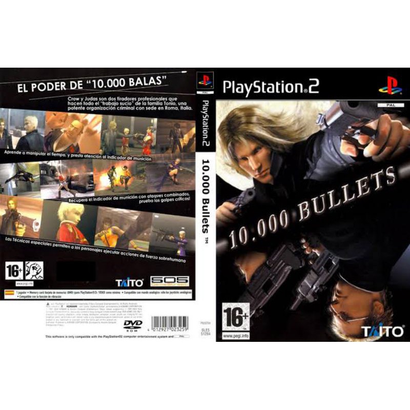 Kaset PS2 10.000 Bullet