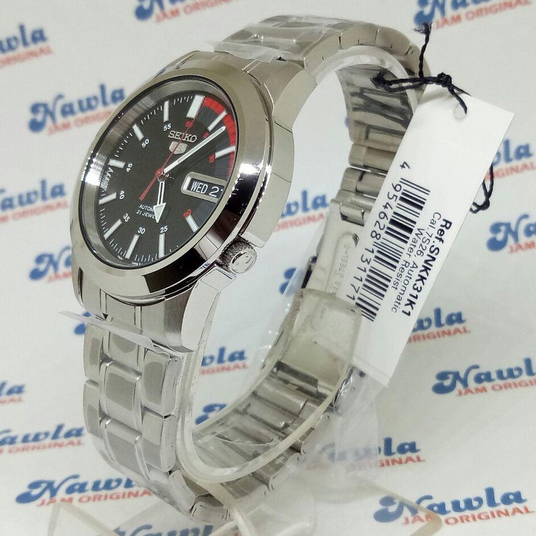 Seiko 5 SNKK31K1 Automatic Black Dial - Jam Tangan Pria SNKK31