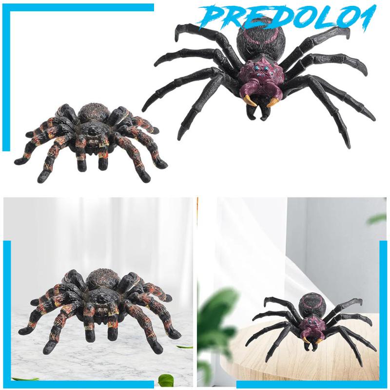 [PREDOLO1] Spider Figures Preschool Toy Learning for Halloween Party Kids Toddlers