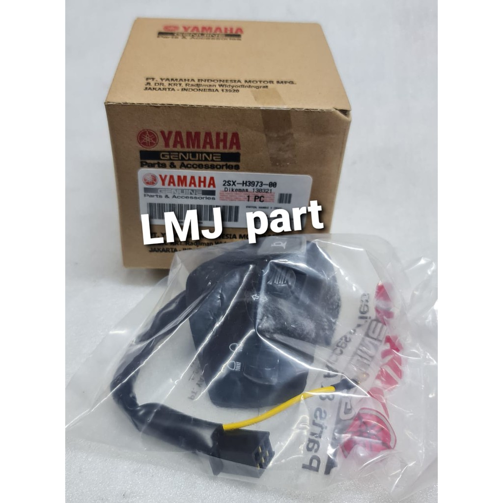 SWITCH HANDLE HOLDER SAKLAR KLAKSON LAMPU SEN SEIN KIRI MIO S SOUL GT 125 LED YGP 2SX-H3973-00