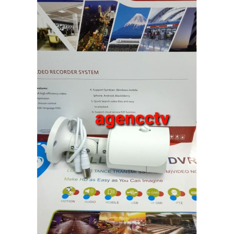 kamera cctv outdoor lensa 5mp sony exmor turbo hd anti air body besi