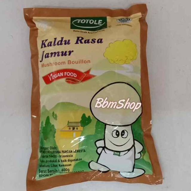

Kaldu rasa jamur Totole 400gr