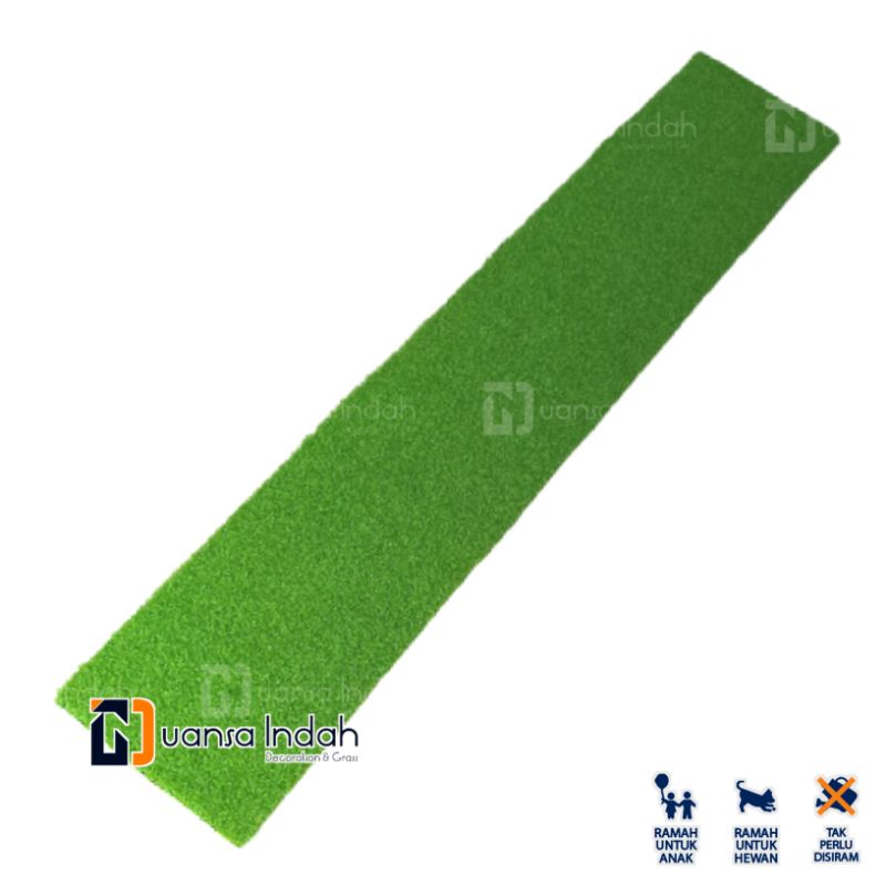 rumput sintetis type golf premium ukuran 25×200 cm