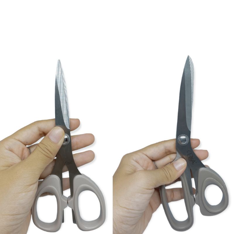 

GUNTING ALAT POTONG BAHAN KAIN PAKAIAN BAJU KERTAS PLASTIK DAPUR SERBAGUNA STAINLESS STELL TAJAM