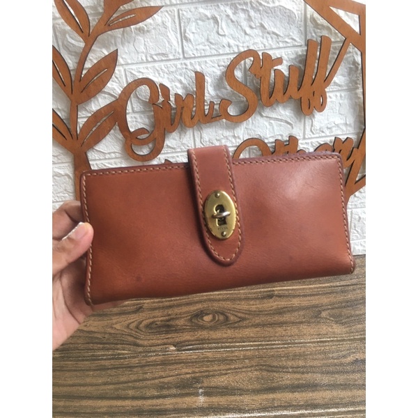 Preloved Fossil Austin Bifold Brown