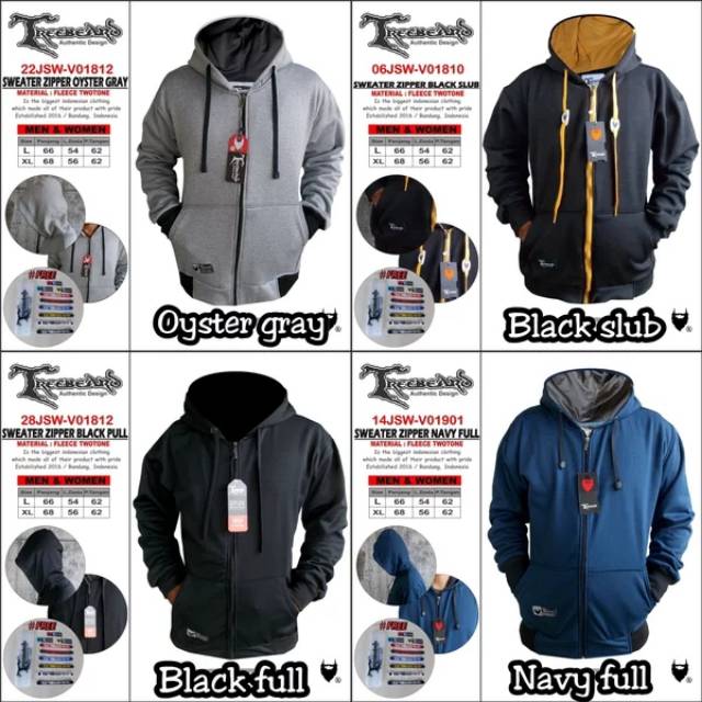 Jaket Pria Zipper Hoodie Pria Jaket Original Treebeard
