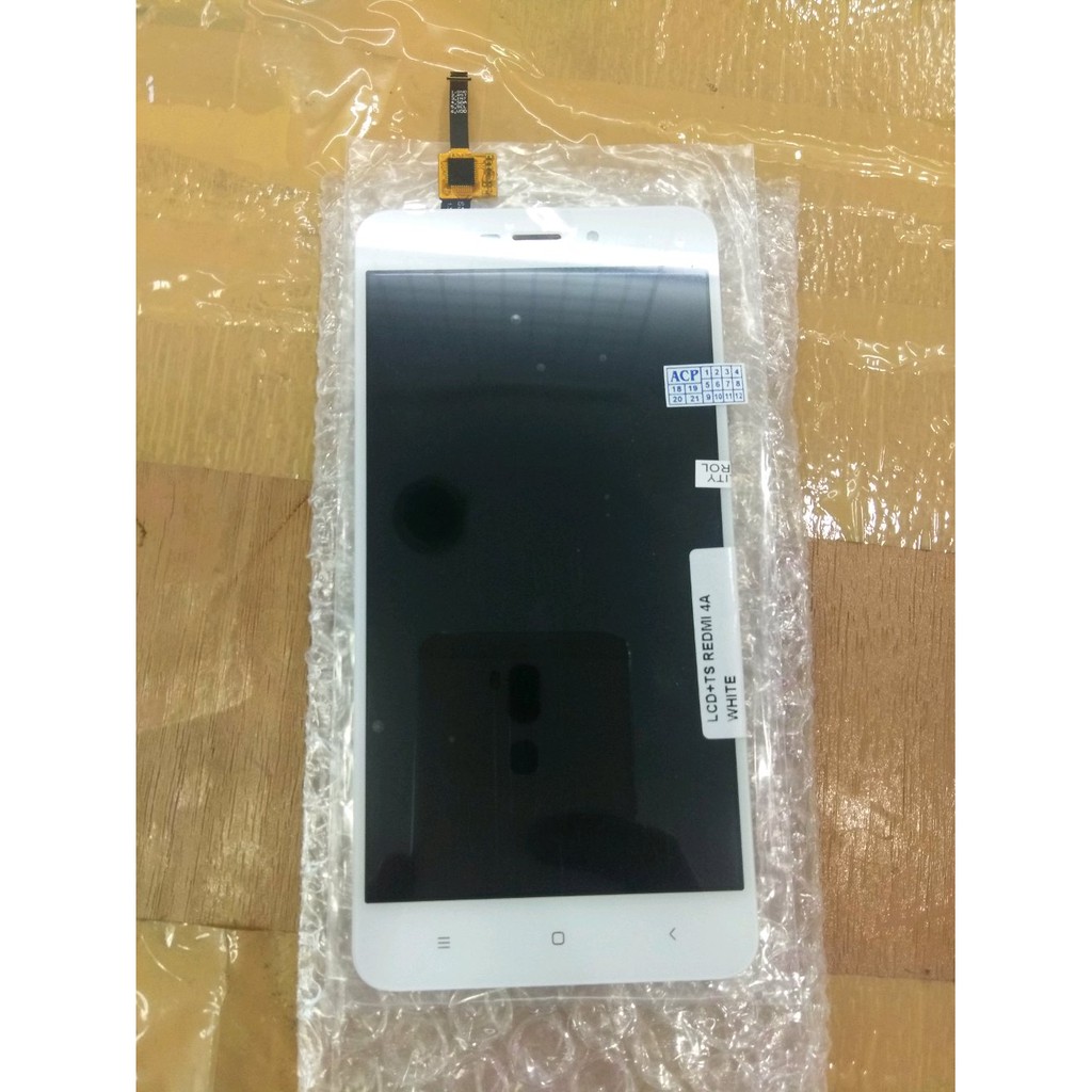 LCD XIAOMI REDMI 4 PRADA + TOUCHSCREEN PUTIH ORI REDMI 4