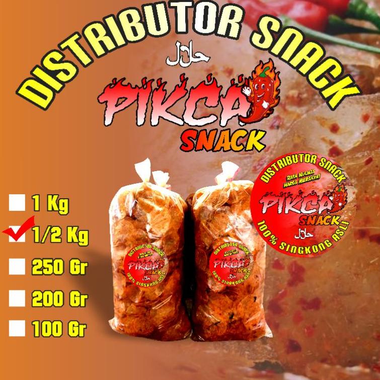 

zvf99 keripik kaca pedas 1/2 kg/kripik kaca/pikca pedas/keripik beledag/pikset pedas/keripik seblak .,,.,.,
