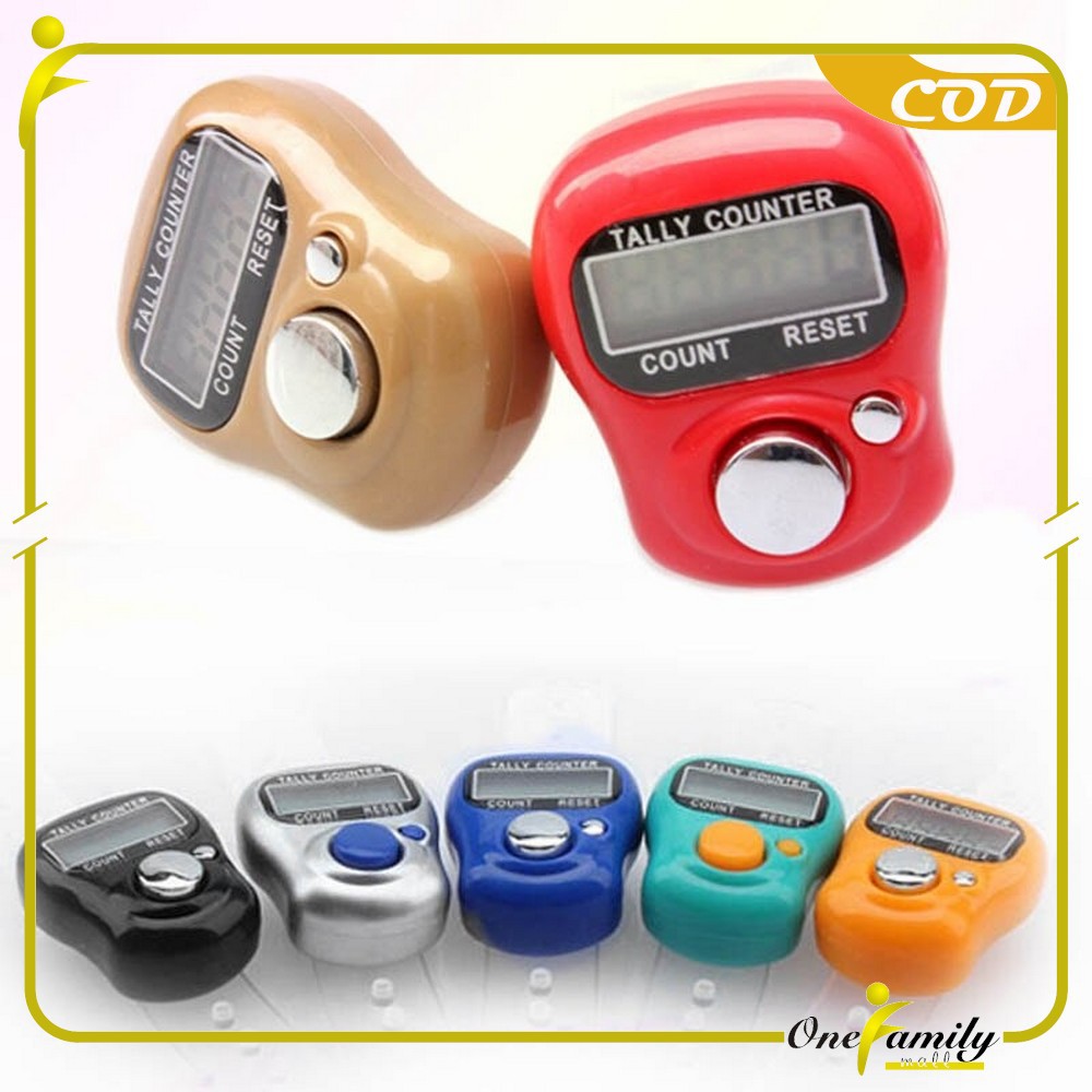 Tasbih Digital Muslim Mini Tally Counter Alat Hitung Tasbih Digital / Finger Counter Import Murah B