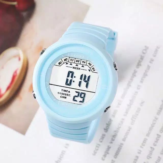 (Dikirim Dari Jakarta)Jam tangan kasual Pria lasika L8110 Digital Water Resist