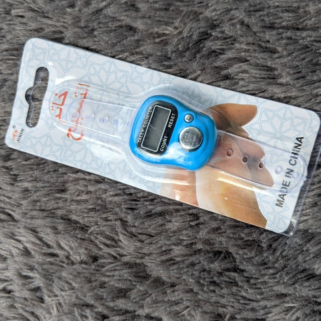 [COD] tasbih cincin digital tasbih digital murah warna hijau putih kuning ping biru ungu coklat kayu