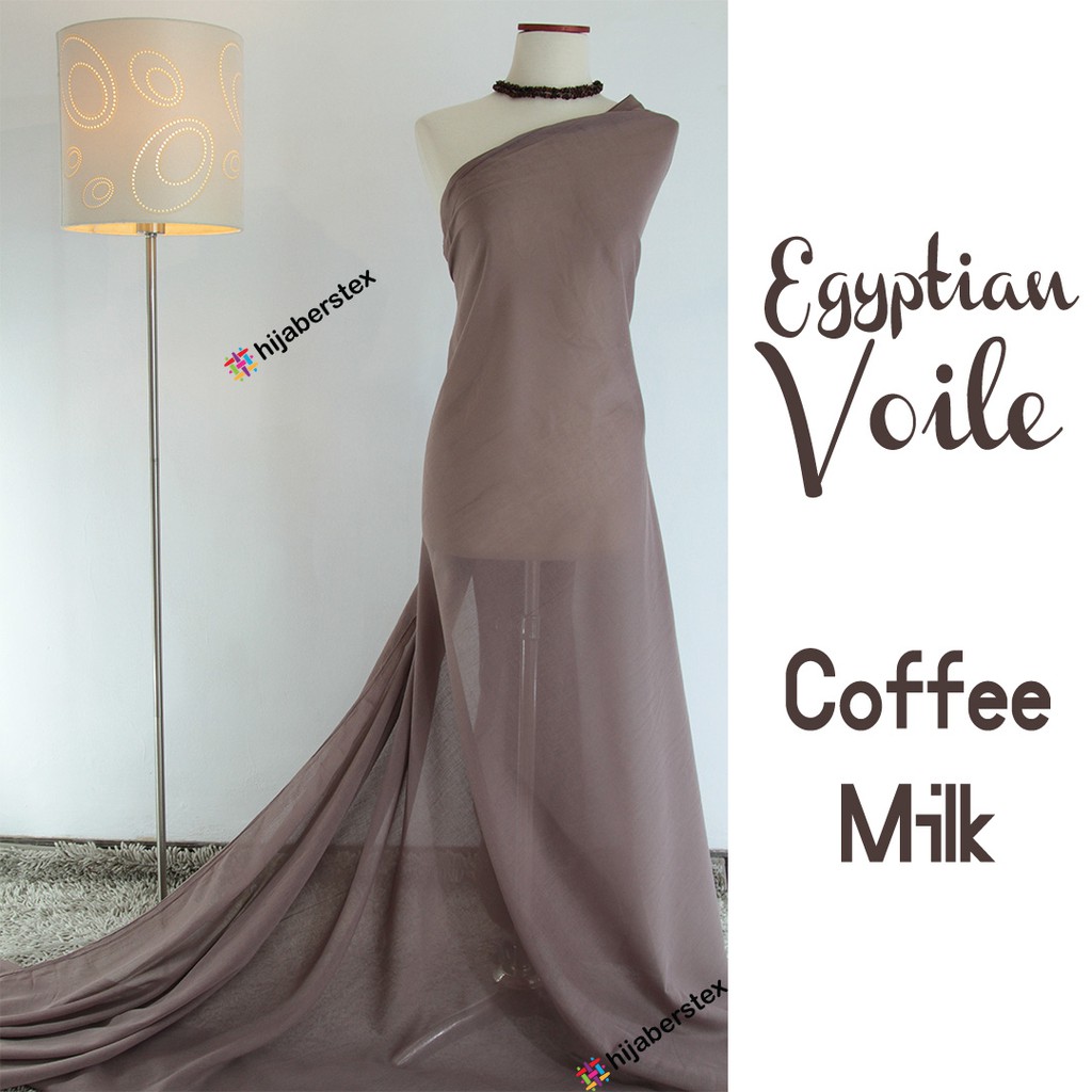 HijabersTex 1/2 Meter Kain VOAL EGYPTIAN VOILE