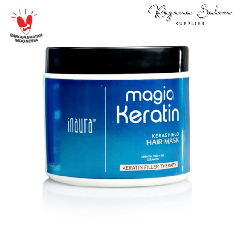 Jual Inaura Magia Kerashield Hair Mask | Shopee Indonesia