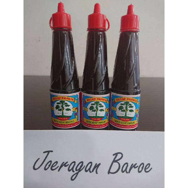 

Kecap asin cap papaya botol kecil 140 ml