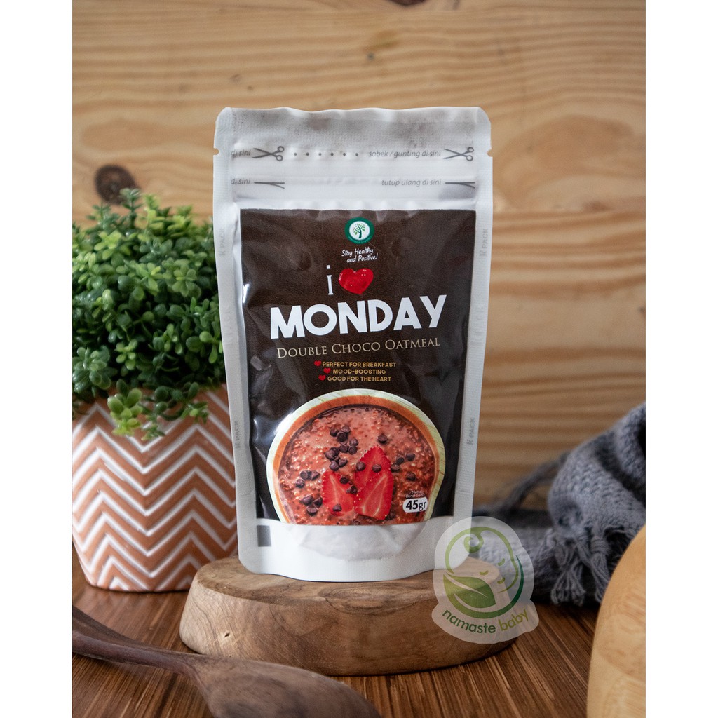 

I HEART MONDAY - DOUBLE CHOCO OATMEAL 45GR