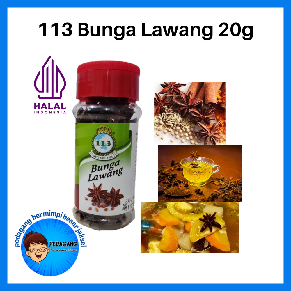 

113 Bunga Lawang 20g