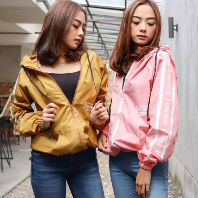 Jaket Wanita Kuxu Ando Jaket Parasut