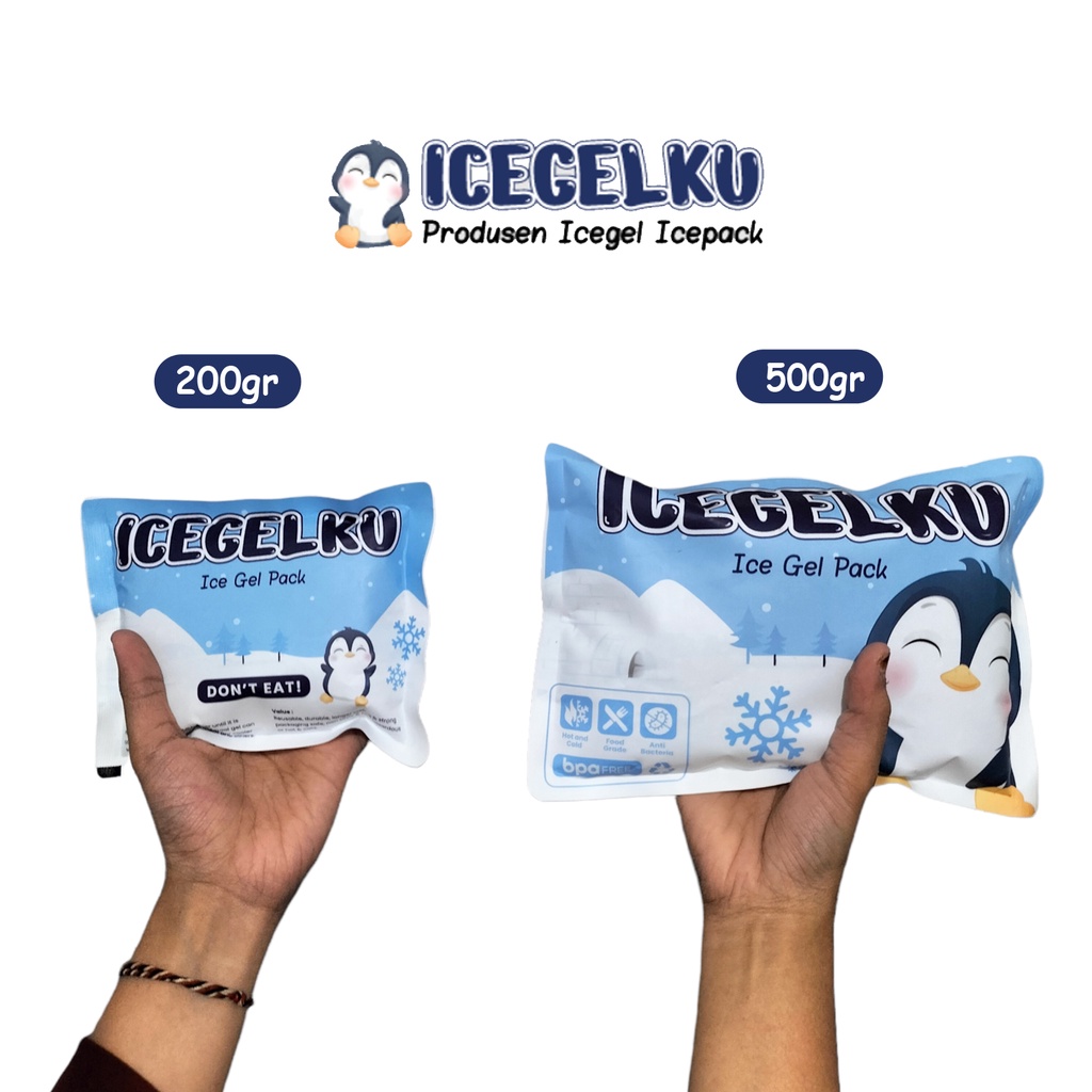 Ice Gel pack pendingin botol susu dan asi gel pendingin minuman dan makanan ice gel pendingin udara ice cool asip