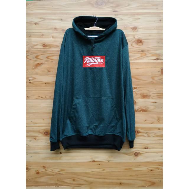 Jaket Hoodie Pria RILLINGEN Terbaru &Termurah | Size L & XL | Warna Hijau