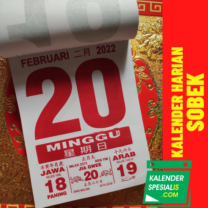 READY KALENDER HARIAN 2021 - KALENDER SOBEK JAWA ARAB CINA KOMPLIT TERMURAH MURAH