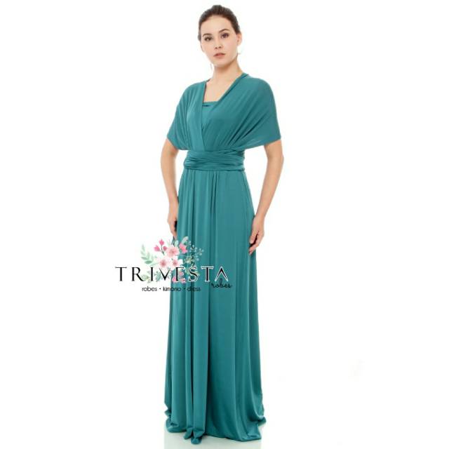 MAXI | TOSCA|MULTIWAY INFINITY CONVERTIBLE DRESS | FREE KEMBEN &amp; SPECIAL LONG SCRAFT
