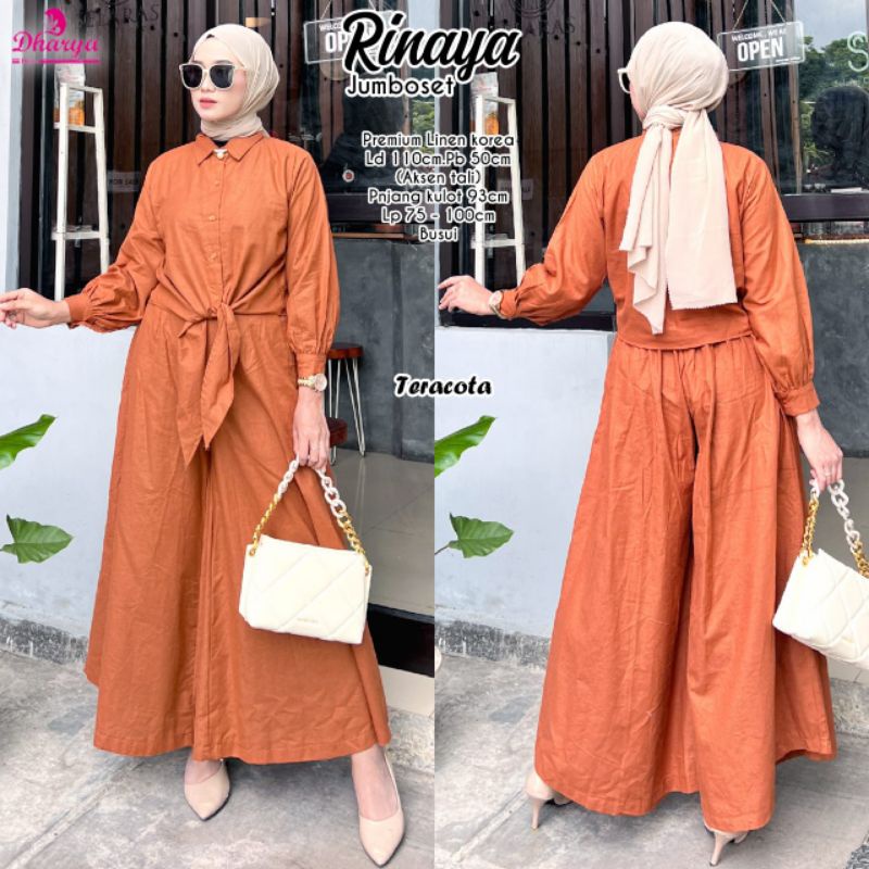 (TERBARU) SETELAN JUMBO RINAYA BY DHARYA