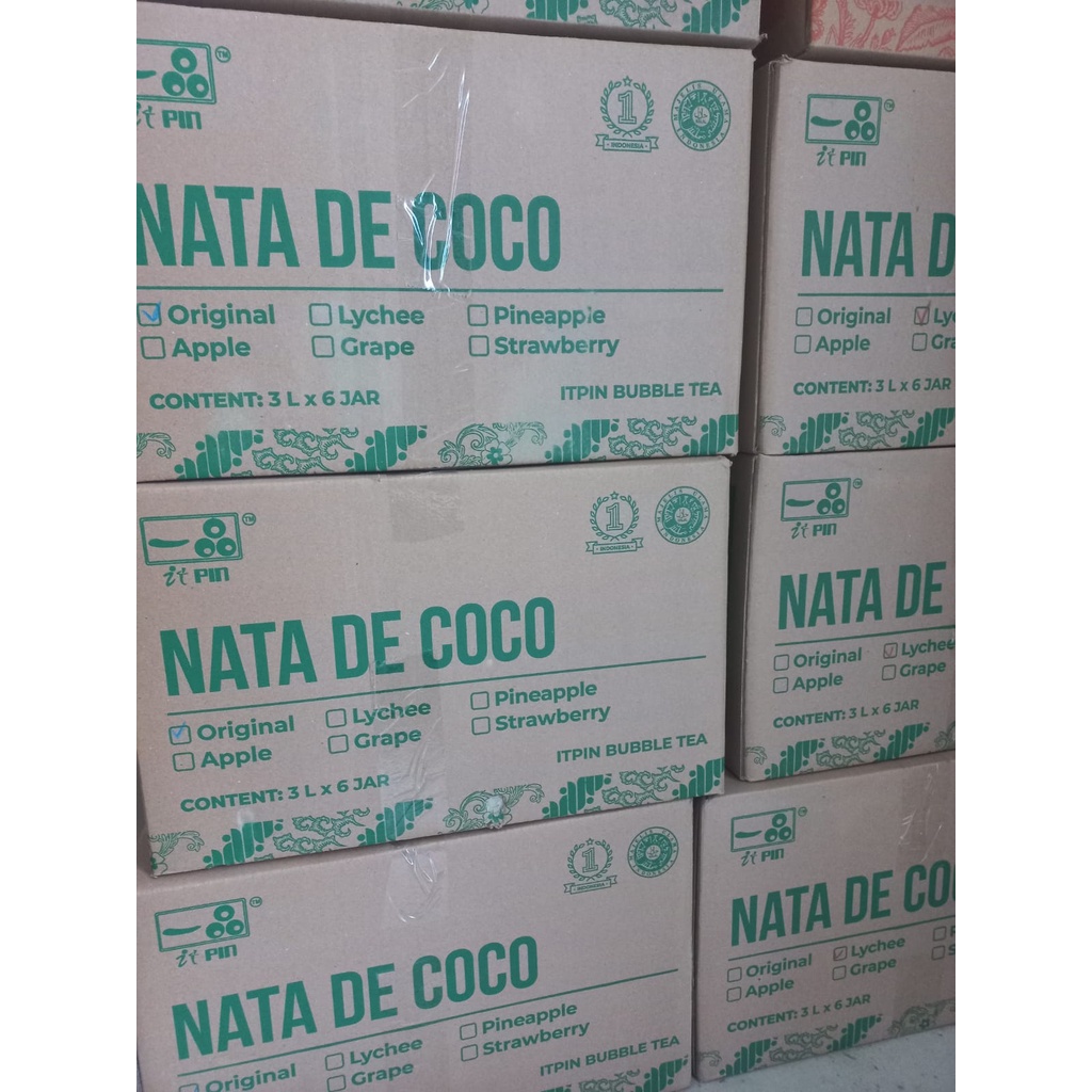 

KHUSUS PEMBELIAN PERDUS INSTANT JNE J&T & CARGO PEMBELIAN PER DUS NATA DECOCO 6 JAR / TOPLES