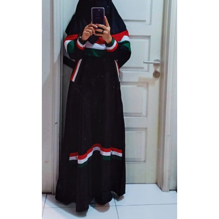 GRAGE SHOP _  Gamis Set syari fre Cadar TALI Palestina jilbab hijab palestin palestine khimar