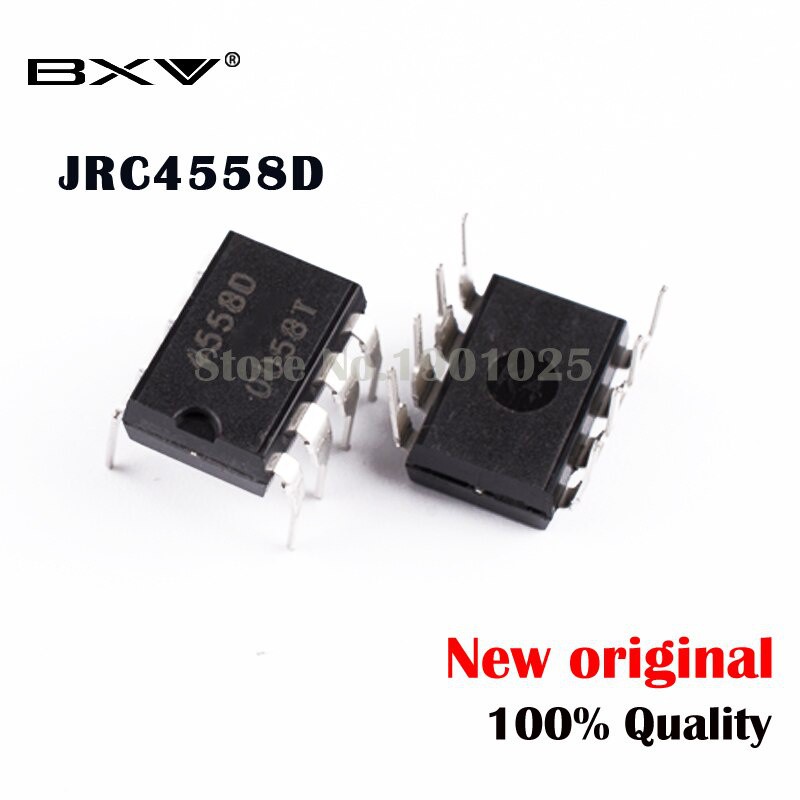 20pcs Amplifier Njm4558D Dip8 Njm4558 Dip Jrc4558D Jrc4558 Dual Operating
