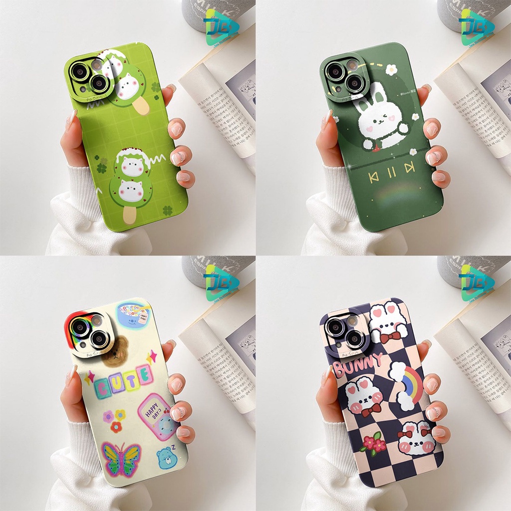 SOFTCASE PROCAMERA CUSTOM BUNNY OPPO VIVO SAMSUNG REALME XIAOMI IPHONE INFINIX FOR ALL TYPE JB5757