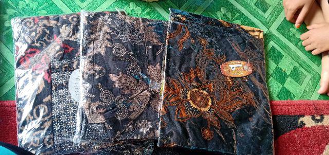 Gamis Peplum Lawasan Daun Busui Batik Zipper Risleting Depan Cantik Syari Modis Modern Seragam