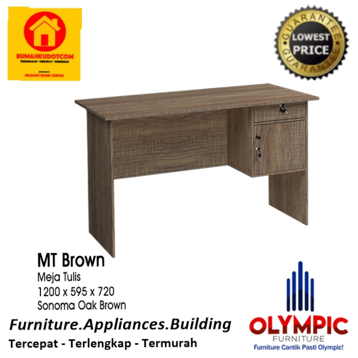 Meja Kantor - Meja Kerja - Meja Belajar - MT - Olympic
