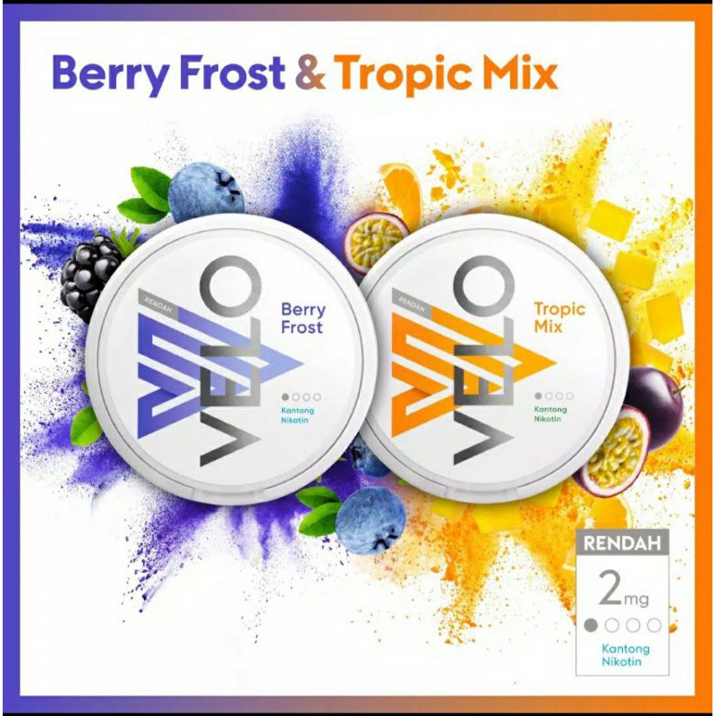 

Velo Bundling Tropic Mix dan Berry Frost