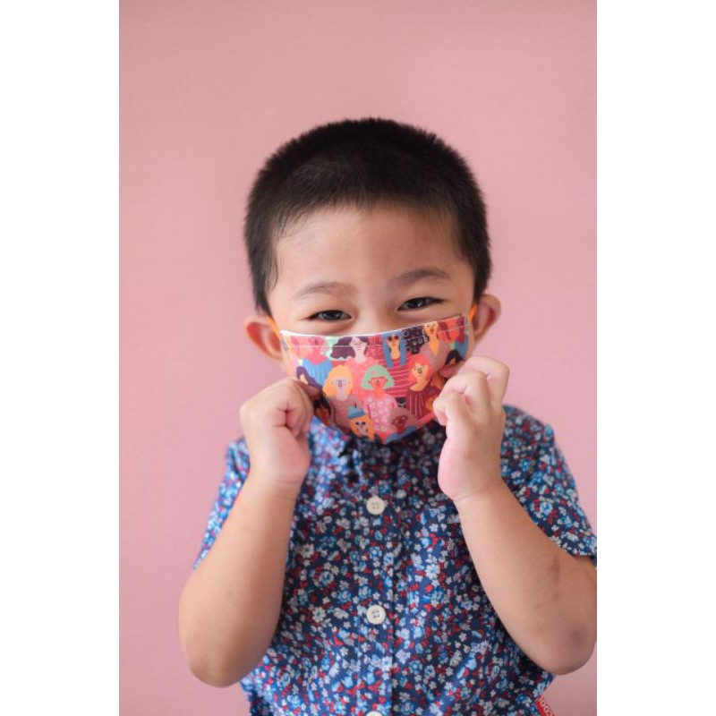 Masker fullcolor print - KIDS