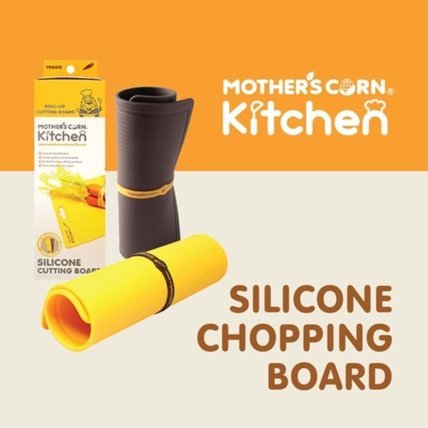 

Mother’s Corn - Roll Up Cutting Board /Talenan silicone/ Talenan anak