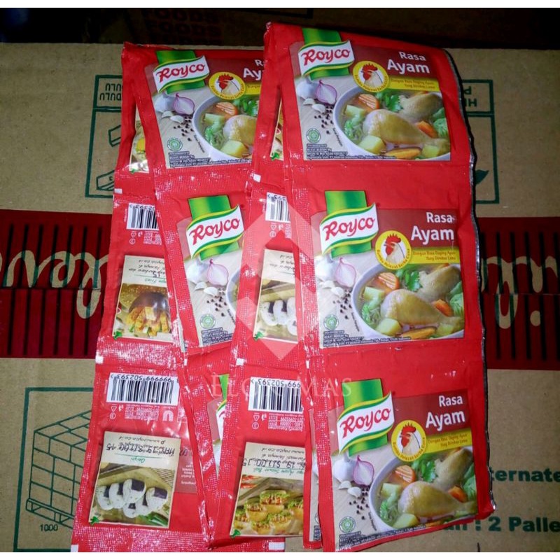 

royco ayam dan kaldu sapi satu renceng