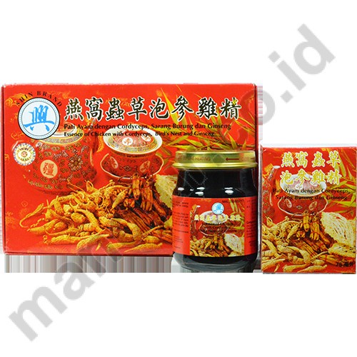 Pati Ayam dengan Cordyceps, Sarang burung dan Ginseng Termurah