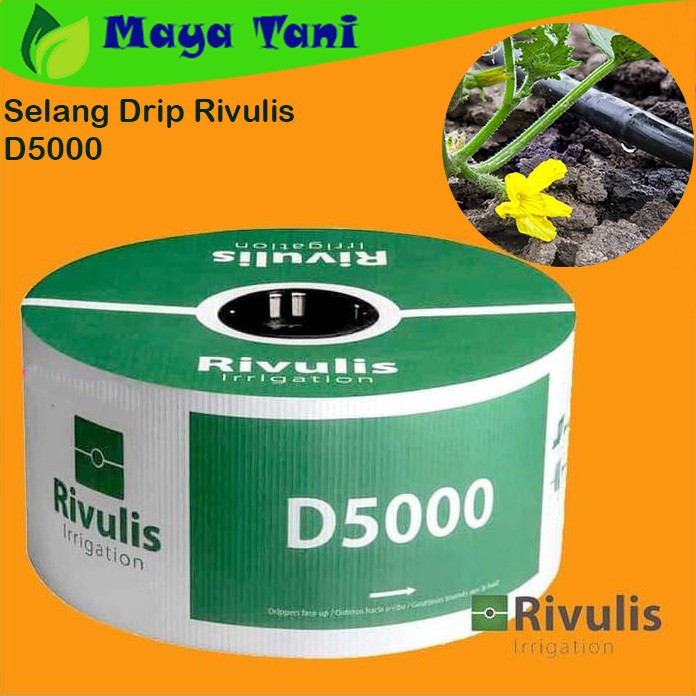 Selang Drip Tetes Spacing 30 cm - D5000 RIVULIS
