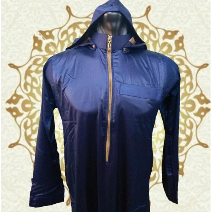 ⭐⭐⭐⭐⭐ Jubah Gamis Daffah Al Haramain Mesir Kupluk Diskon