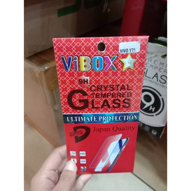 temper glass vbox vivo Y71 Anti Gores kaca ViVo Y71